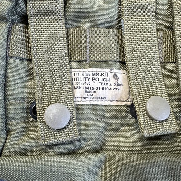 Utility Pouch USMC Eagle Industries Khaki Green - Picture 2 of 4